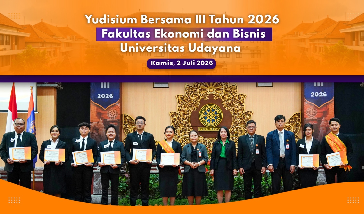 Yudisium Bersama III Tahun 2026: Mencetak Lulusan Berintegritas, Inovatif, dan Kolaboratif